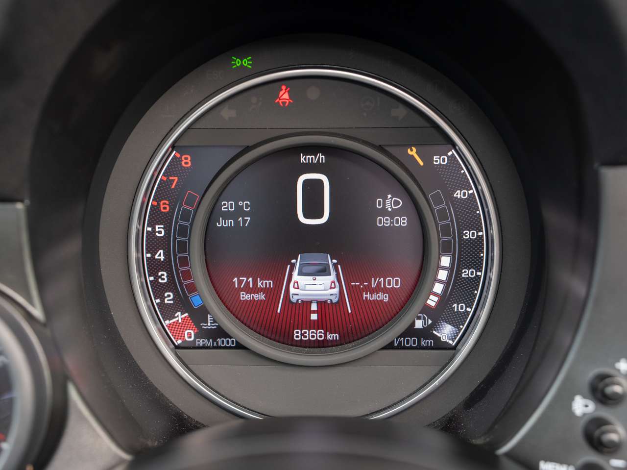 Abarth 595 Turismo 595C NEW CONDITION/BEATS AUDIO/PDC/NAVI/AIRCO/APPCONNECT — foto 21 van 25