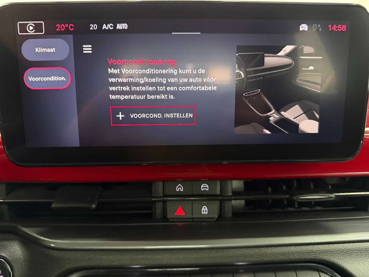 Fiat 600e e-600 54 kWh Red SOH 95% CARPLAY/ANDROID-AUTO*DAB*NAVI*CRUISE CONTROL*LANE ASSIST*PDC — foto 18 van 25