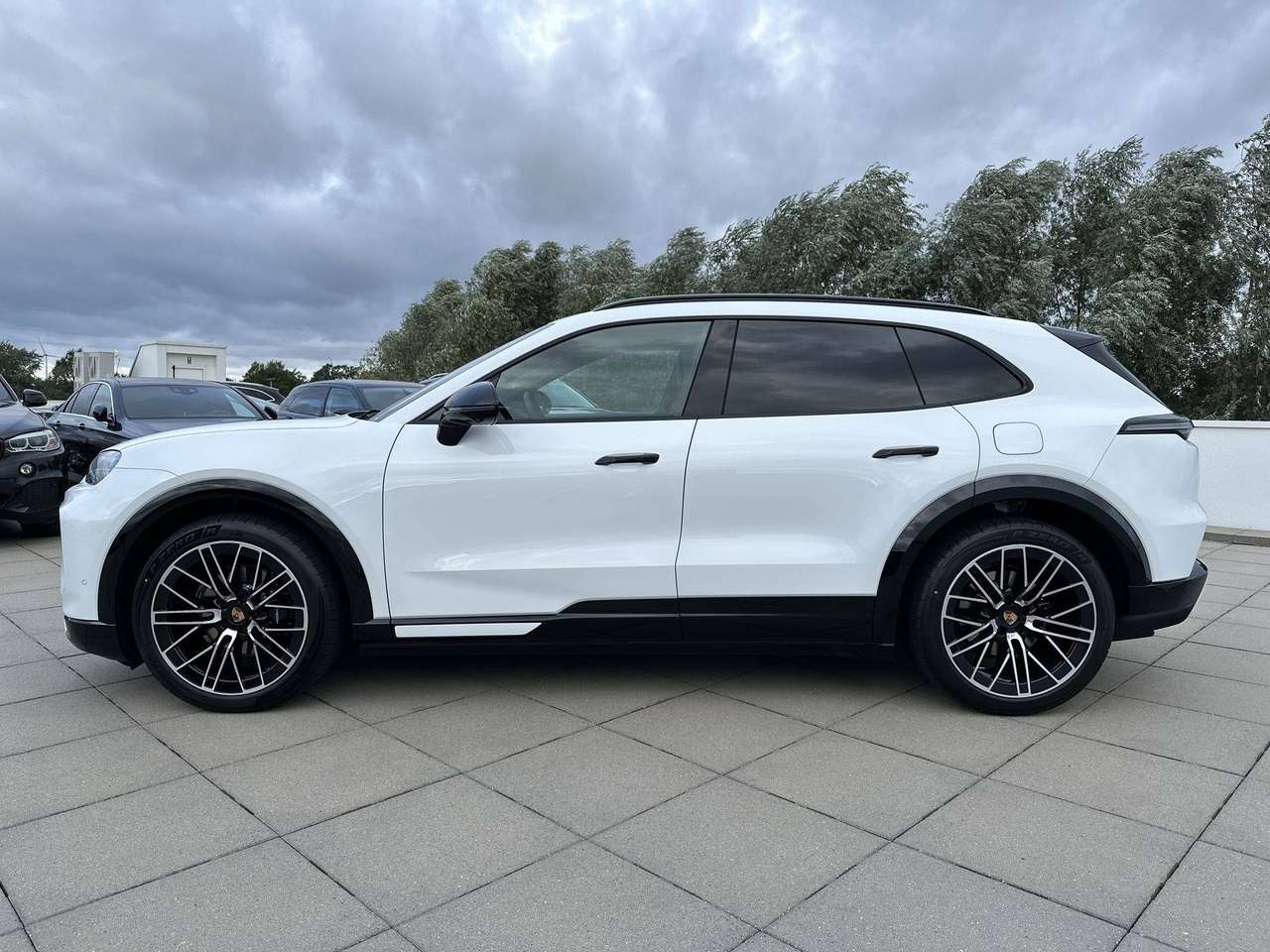 Porsche Cayenne ELECTRIC Trekhaak Pano Dak 22" Sport Design Pack Achterasbesturing — foto 3 van 19