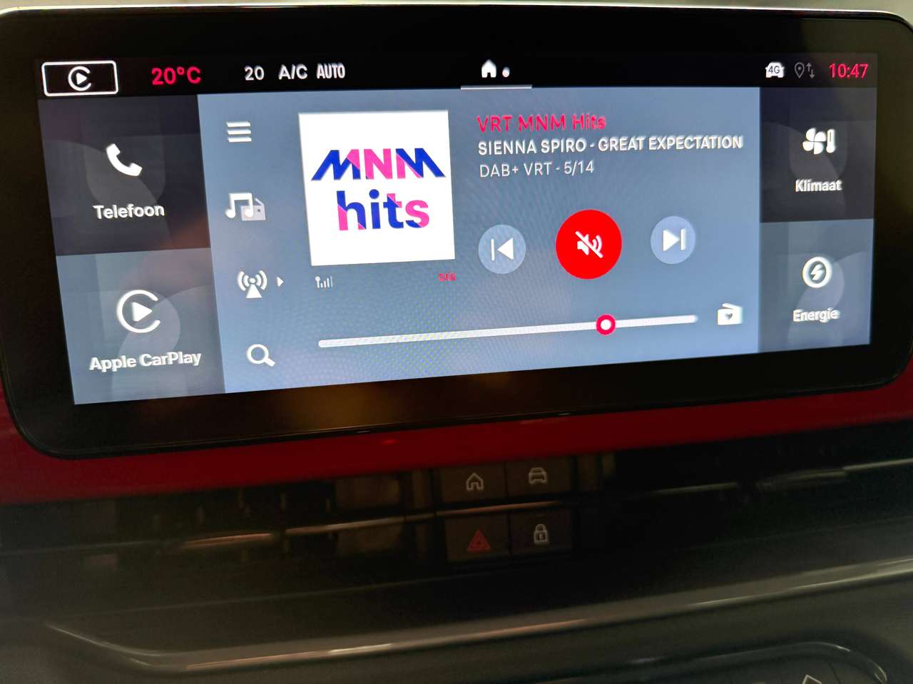 Fiat 600e e-600 54 kWh Red SOH 95% CARPLAY/ANDROID-AUTO*DAB*NAVI*CRUISE CONTROL*LANE ASSIST*PDC — foto 16 van 25