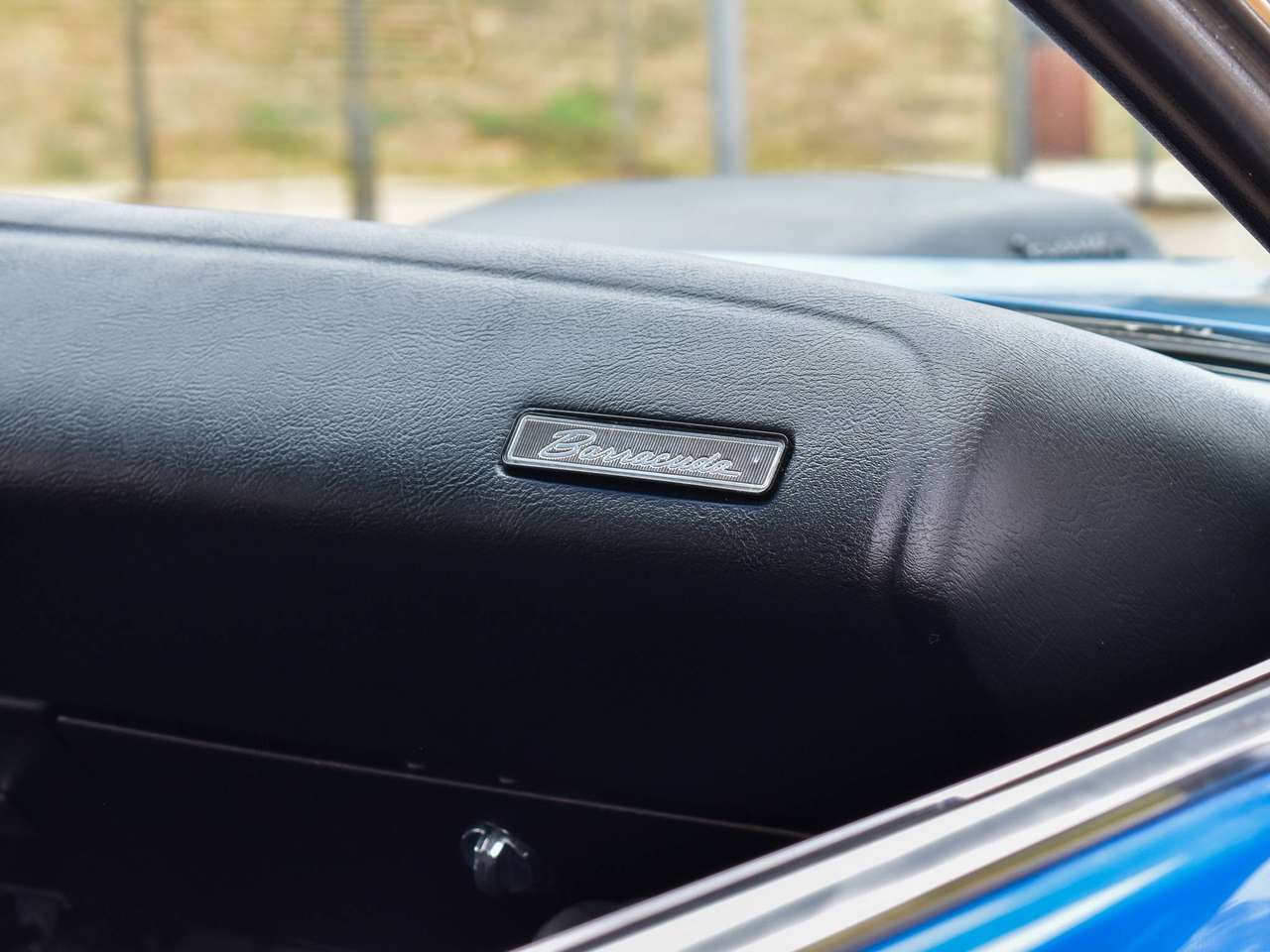 Plymouth Cuda 440-6 / B5 True Blue Metallic / Top Condition — foto 21 van 25