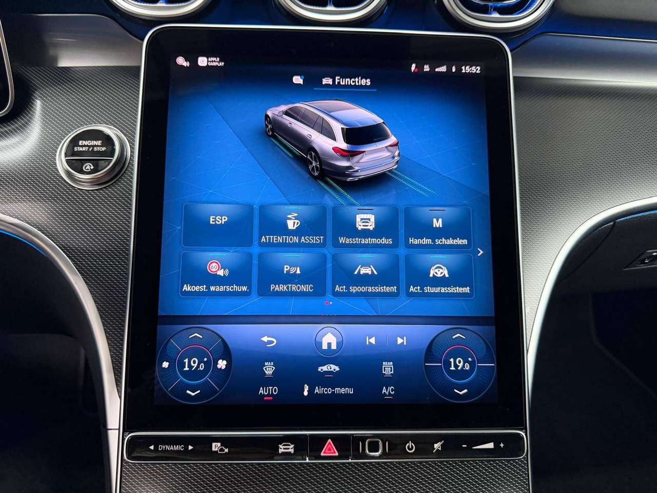 Mercedes-Benz C 180 T Break AMG Line MEMORY*CARPLAY*360CAMERA*TREKHAAK*PANO*ACC*TREKHAAK — foto 20 van 25
