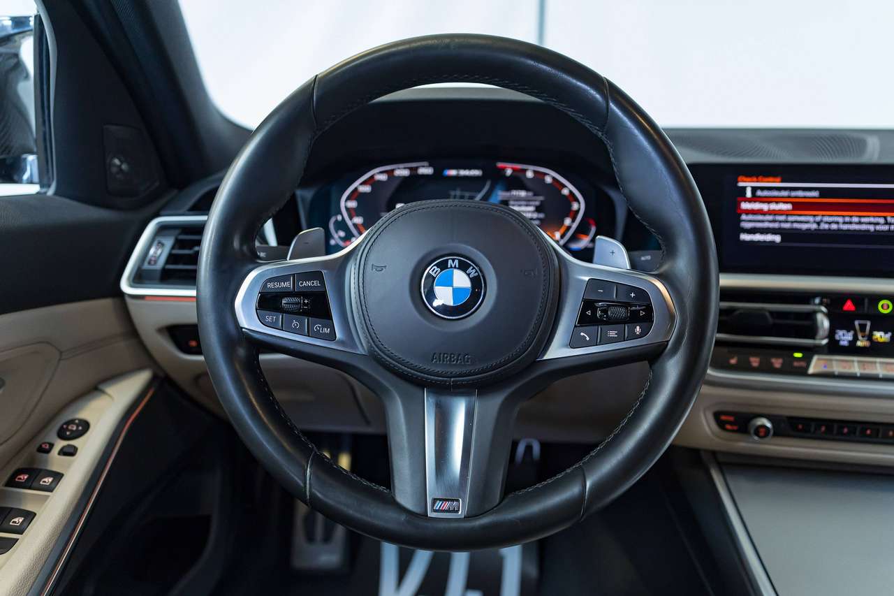 BMW 340 M340i|X-DRIVE|HEAD-UP|HARMAN-KARDON|KEYLESS|SFEERVERL.|ZETELVERW.|CC|LA|GARANTIE| — foto 22 van 25