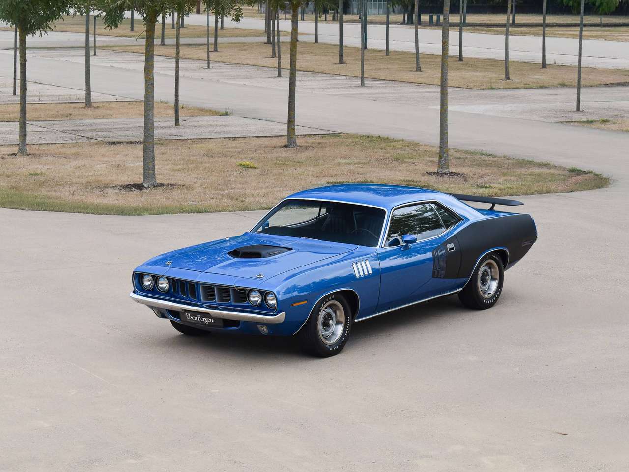 Plymouth Cuda 440-6 / B5 True Blue Metallic / Top Condition — foto 17 van 25