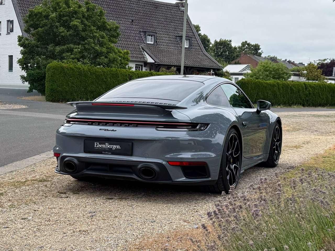 Porsche 911 992 TURBO / Arctic Grey / Burmester / 360 / Sunroof / Matrix / 14-Way  / — foto 9 van 17