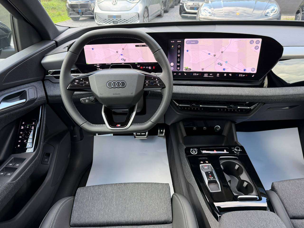 Audi Q6 e-tron 100 kWh PERFORMANCE S LINE EDITION TREKHAAK PANORAMA 360° CAM MEMORY SEATS — foto 7 van 15