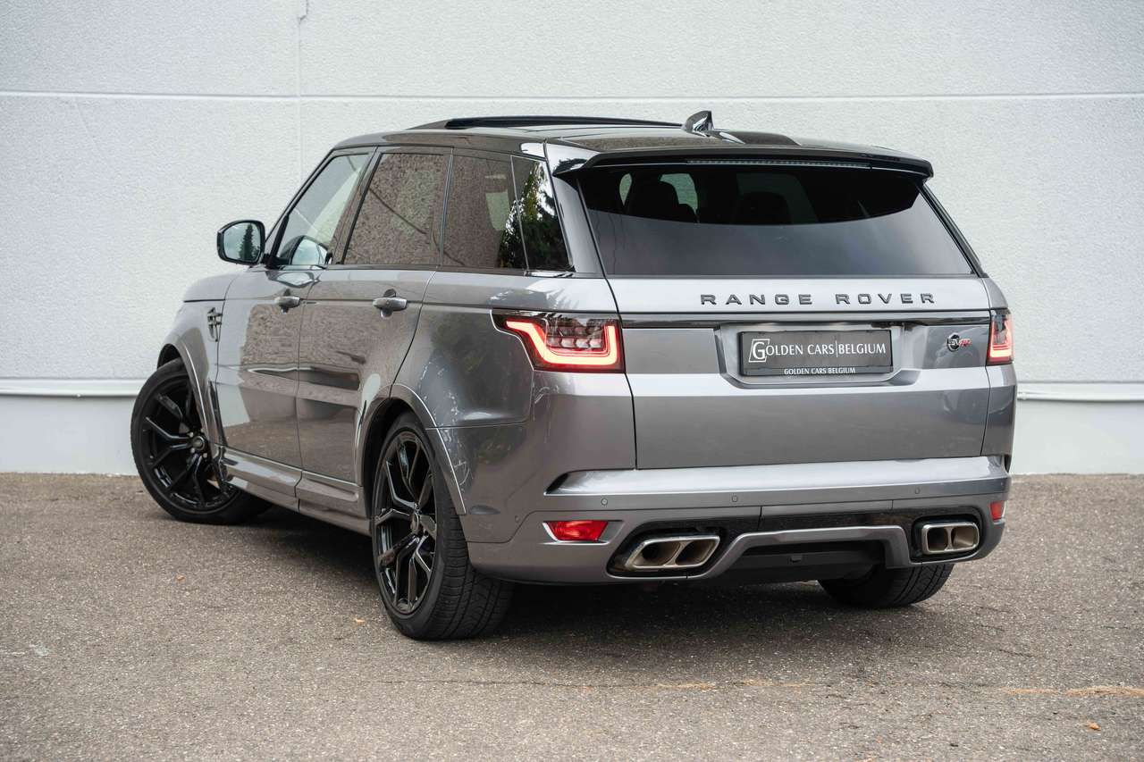 Land Rover Range Rover Sport V8 SVR Carbon Edition LED/PANO/LICHTEVRACHT/MERIDIAN/LUCHTV./ACC/AMBIENTE/TREKHAAK — foto 6 van 25