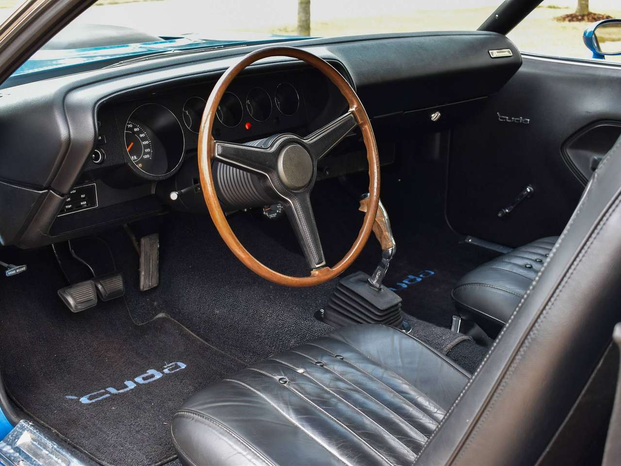 Plymouth Cuda 440-6 / B5 True Blue Metallic / Top Condition — foto 8 van 25