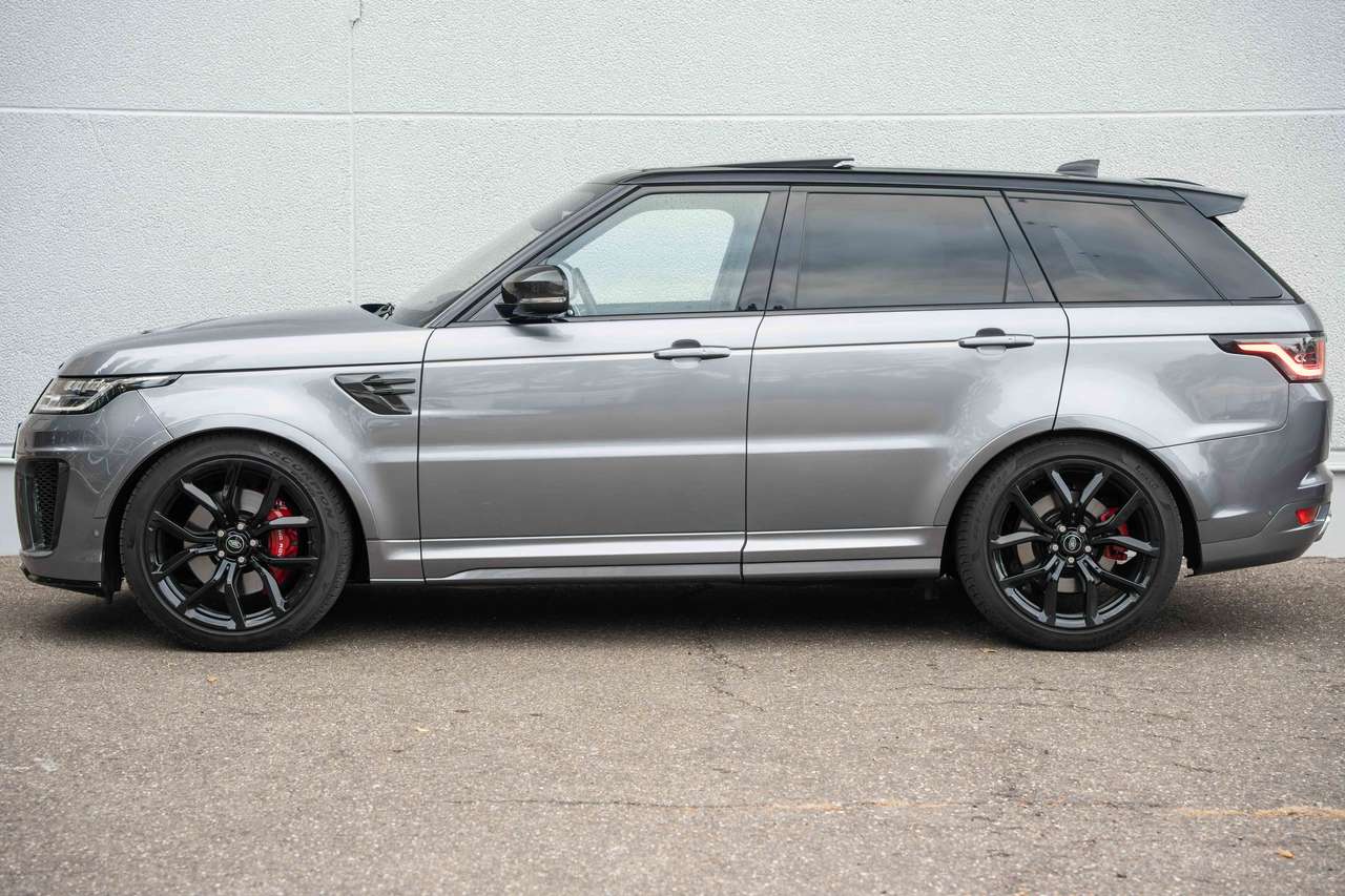 Land Rover Range Rover Sport V8 SVR Carbon Edition LED/PANO/LICHTEVRACHT/MERIDIAN/LUCHTV./ACC/AMBIENTE/TREKHAAK — foto 5 van 25