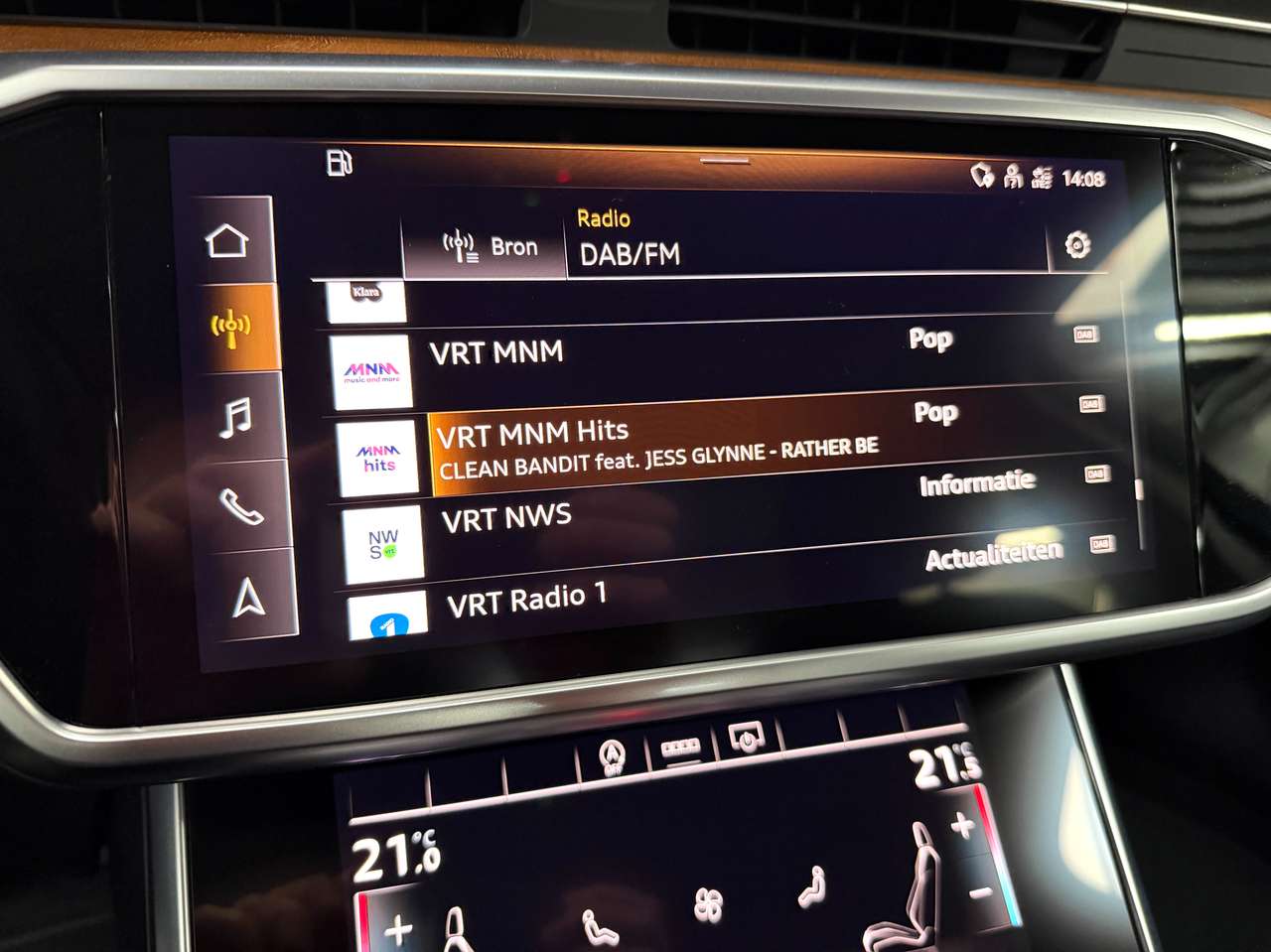 Audi A6 A6 40 TFSI S tronic CAMERA*NAVI*DAB*CARPLAY*LEDER — foto 19 van 25