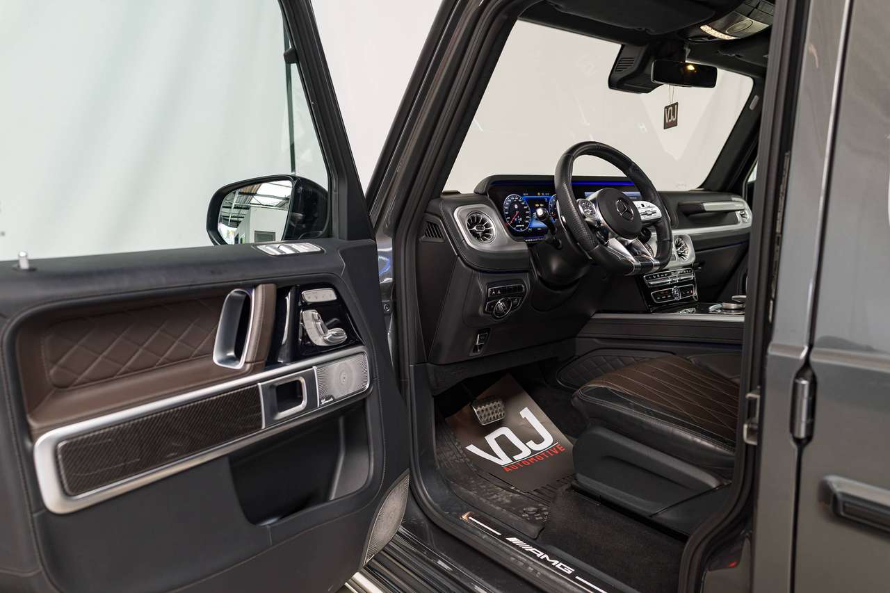Mercedes-Benz G 63 AMG G 63 AMG MANUFAKTUR|MASSAGE|CARBON|BURMESTER|360°|ZETELVERW. (v/a)|ZETELKOELING|PANO|ACC|LA|GARANTIE|NIGHT PACKAGE| — foto 23 van 25