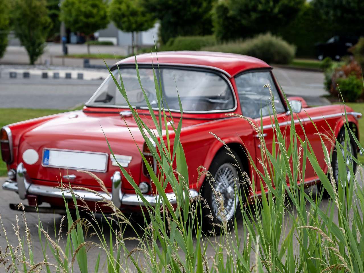 Triumph TR5 PI  EU model  with surrey top — foto 10 van 25