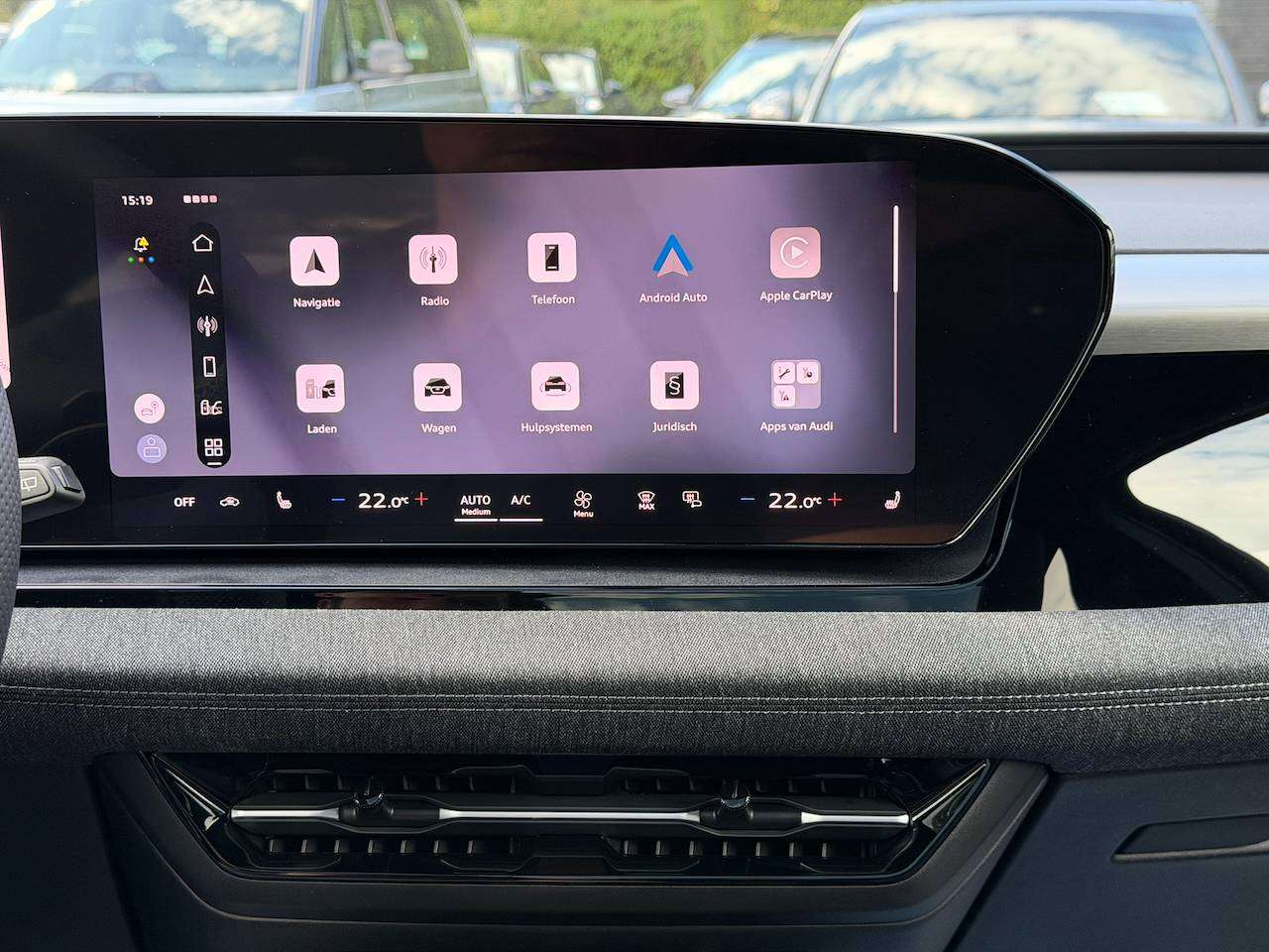 Audi Q6 e-tron 100 kWh PERFORMANCE S LINE EDITION TREKHAAK PANORAMA 360° CAM MEMORY SEATS — foto 11 van 15