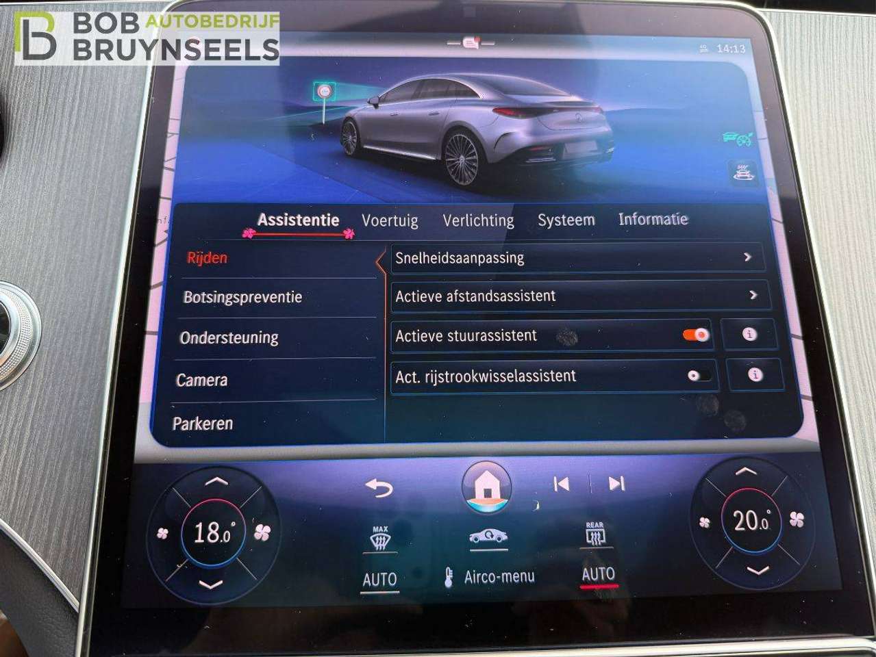 Mercedes-Benz EQE 300 Amg line - Digital light – Panormadak – Trekhaak – Burmester Sound System – Memorypack – Distronic – 360°camera – Head Up — foto 24 van 25