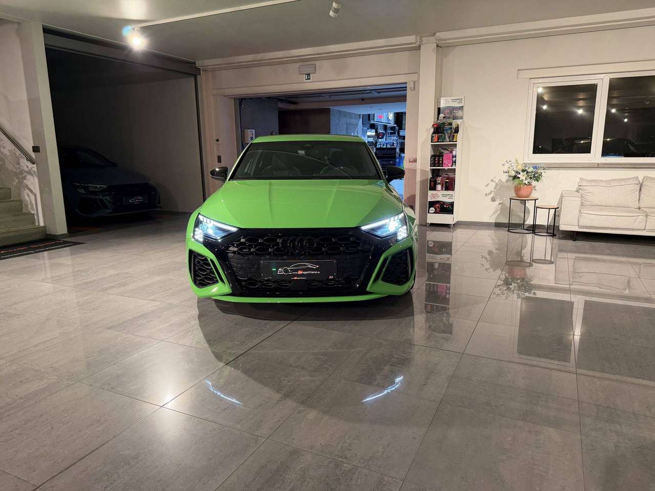 Audi RS3 SPORTBACK * KYALAMI GROEN * AUDI EXCLUSIVE *  DCC * LED * KEY LESS GO * LEDER PACK PLUS  * NAVI * ACC *B&O * MATRIX * — foto 25 van 25