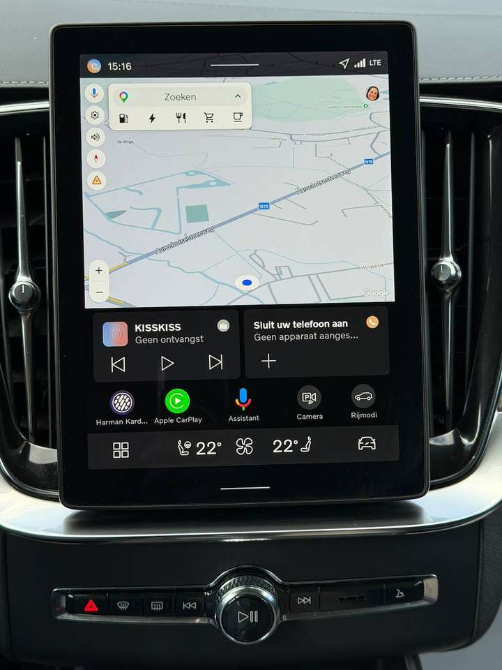 Volvo XC90 T8 PHEV PLUS DARK 7-ZIT HARMAN KARDON MEMORY SEATS APPLE CARPLAY — foto 14 van 20