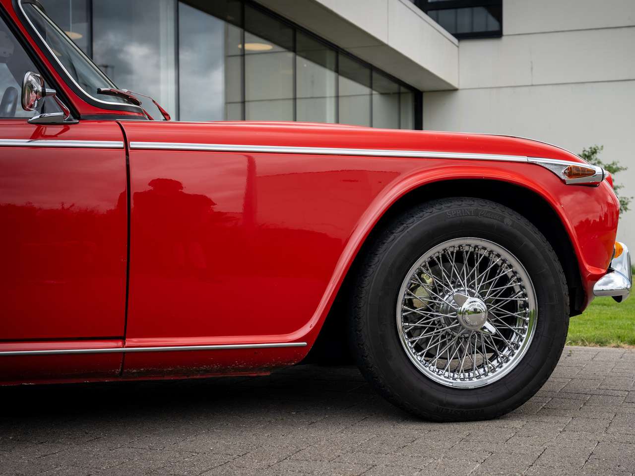 Triumph TR5 PI  EU model  with surrey top — foto 13 van 25