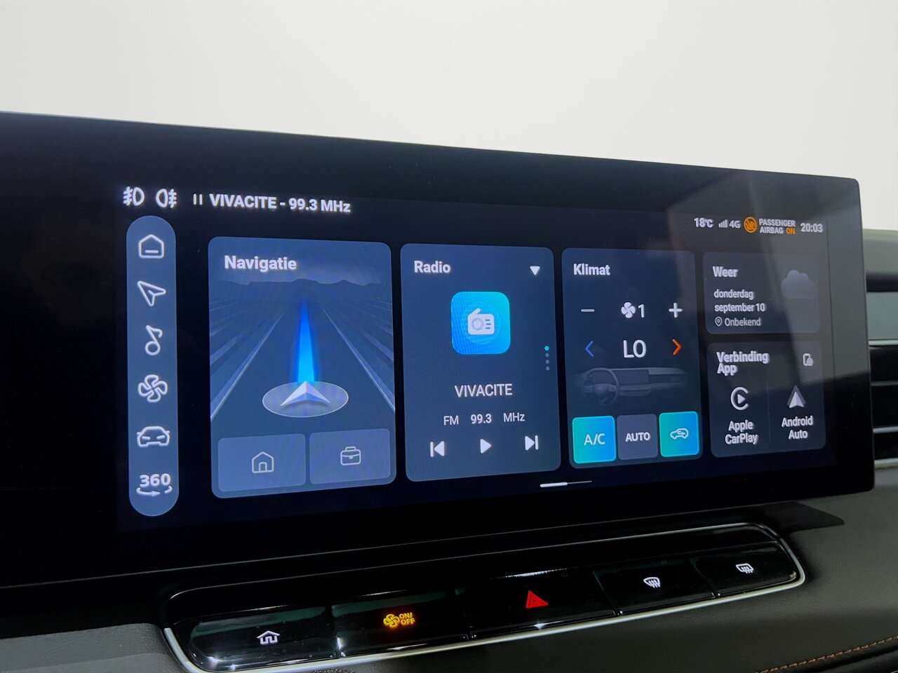 MG HS Hybrid+ 1.5 LEDER/NAVI/LED / 360° — foto 15 van 23