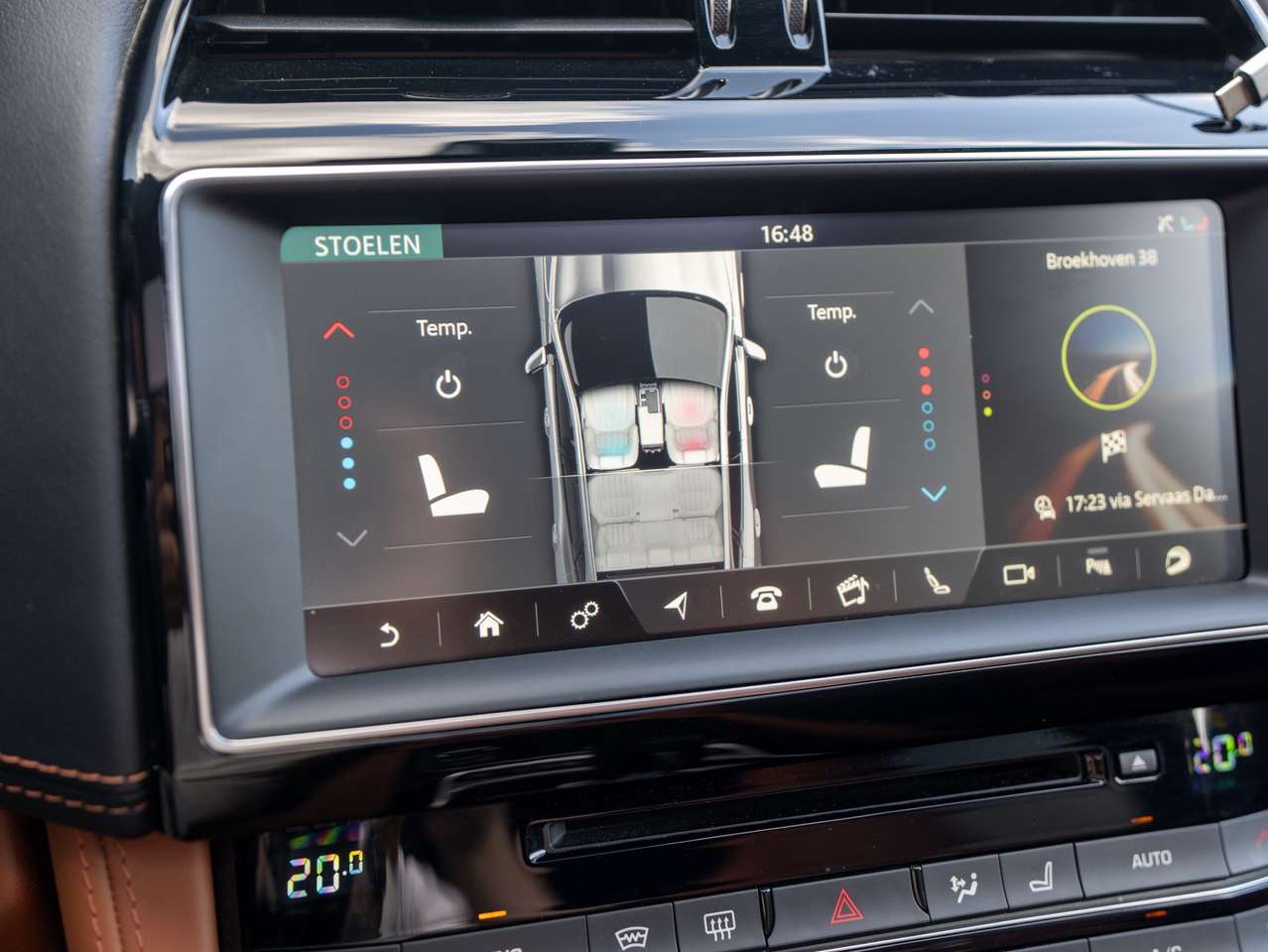 Jaguar F-Pace F-Pace SVR 5.0 V8 AWD LICHTE VRACHT/DEALER SERVICED/PRE OPF/1ST BE OWNER — foto 20 van 25