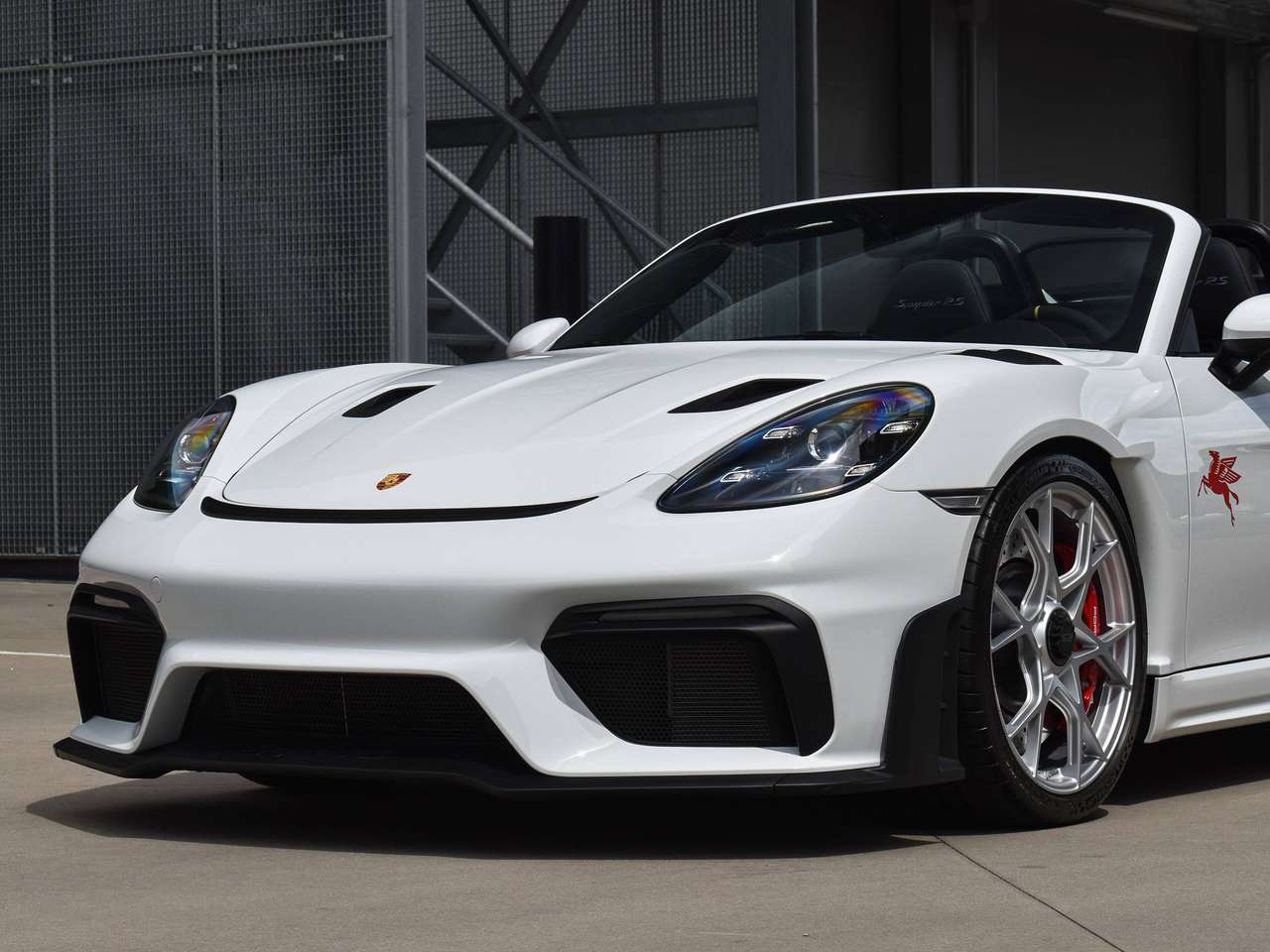 Porsche Boxster 718 Spyder RS / 4.0 PDK / Pure White / 1st Owner — foto 8 van 25
