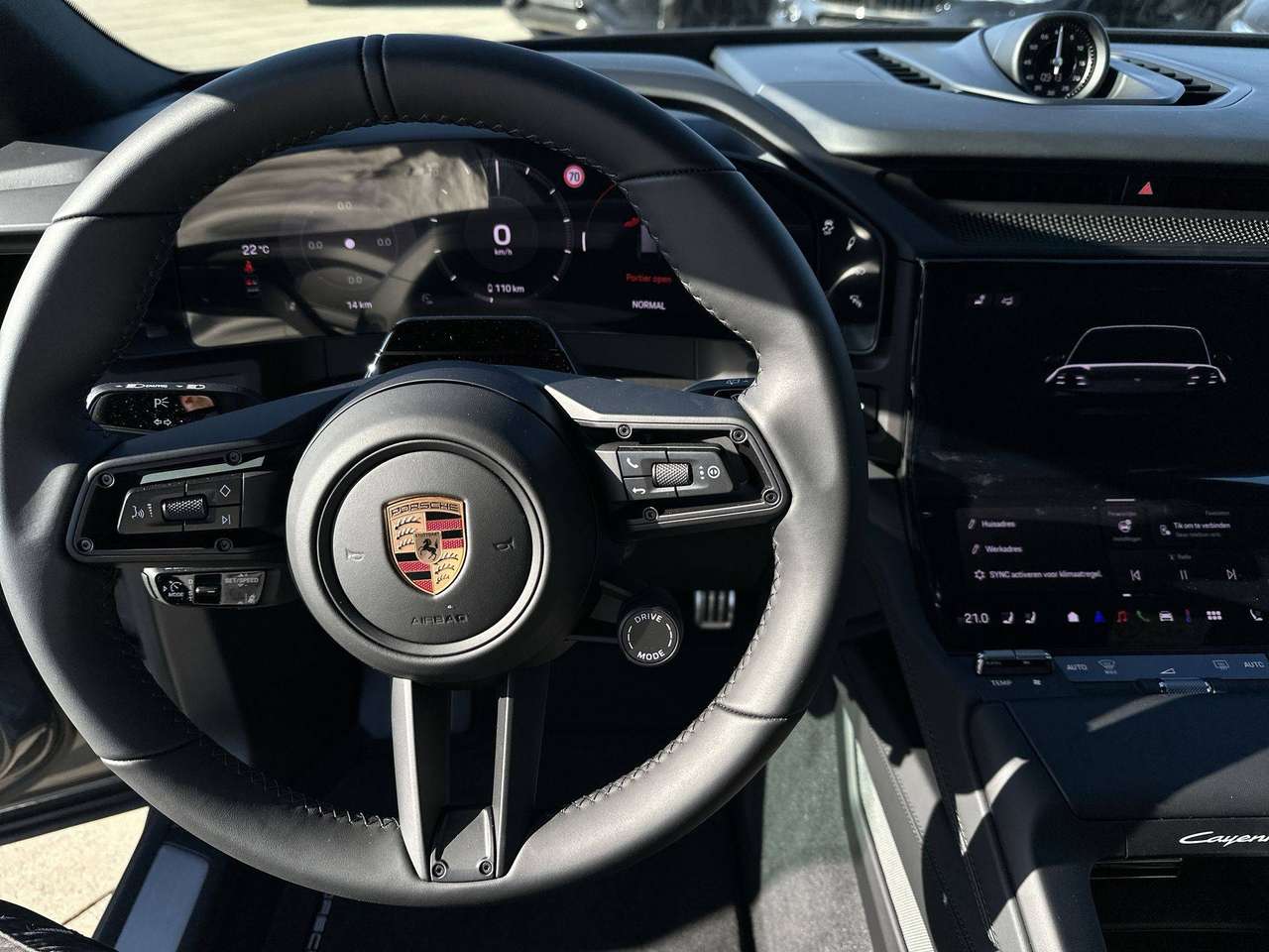 Porsche Cayenne ELECTRIC Trekhaak Pano Dak 22" Sport Design Pack — foto 17 van 18