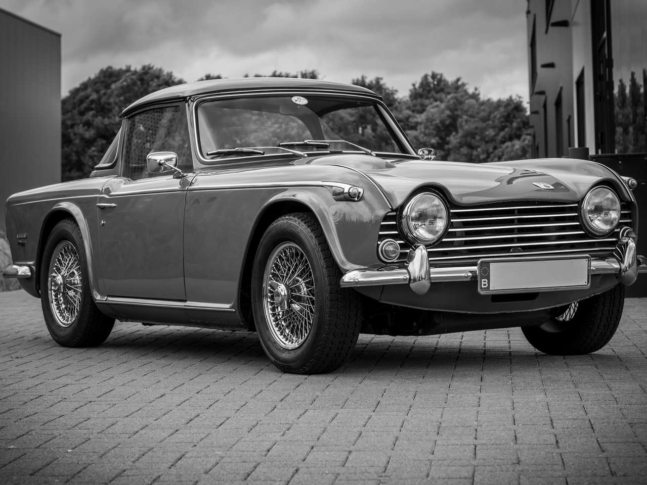 Triumph TR5 PI  EU model  with surrey top — foto 5 van 25