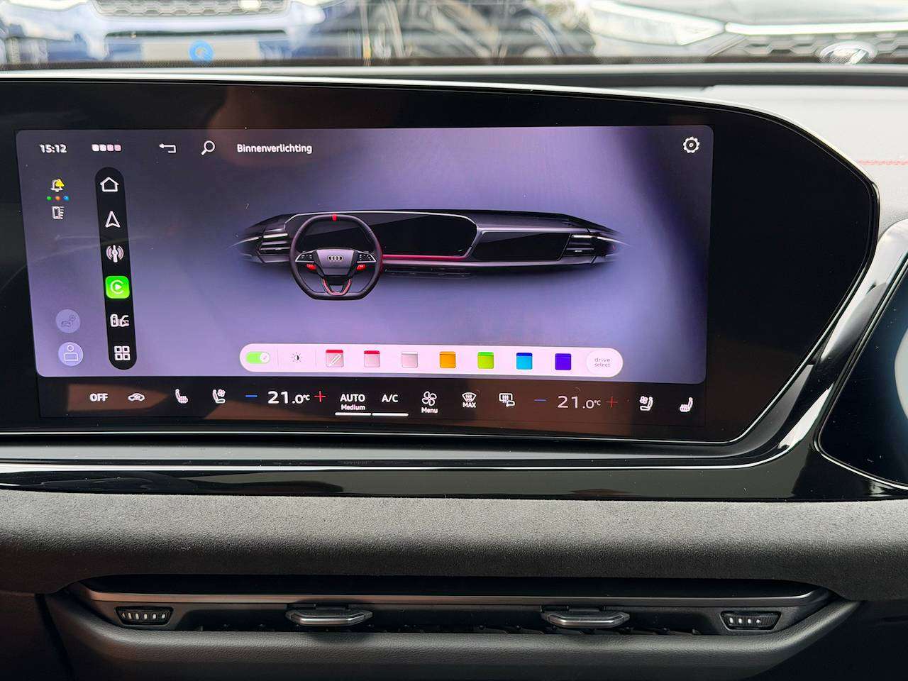 Audi RS5 AVANT BESCHIKBAAR TECH PRO SPORTPACK KERAMISCHE REMMEN PANORAMA GEKOELDE ZETELS MASSAGE B&O 360° CAM — foto 19 van 25