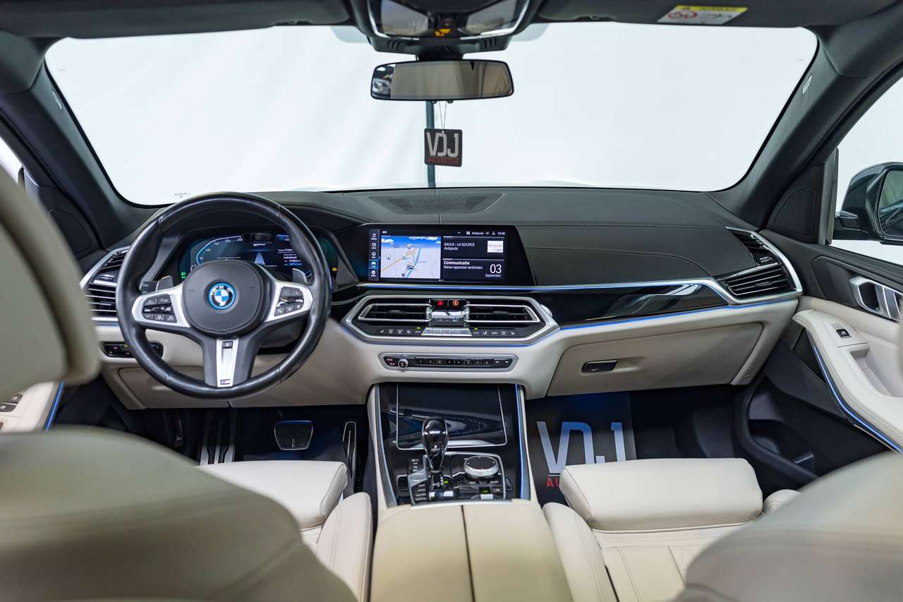 BMW X5 GARANTIE|M-SPORT|PHEV|X-DRIVE45e|PANO|360°|LASERLIGHTS|ZETELVERW.(v/a)|HEAD-UP|ACC|LA|SFEERVERL.|TREKHAAK| — foto 21 van 25