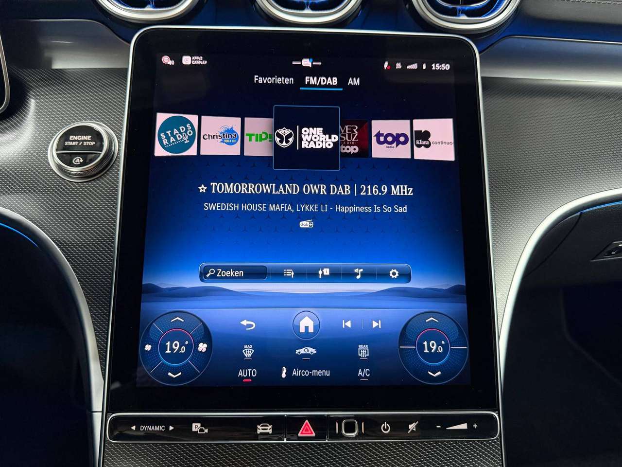 Mercedes-Benz C 180 T Break AMG Line MEMORY*CARPLAY*360CAMERA*TREKHAAK*PANO*ACC*TREKHAAK — foto 21 van 25