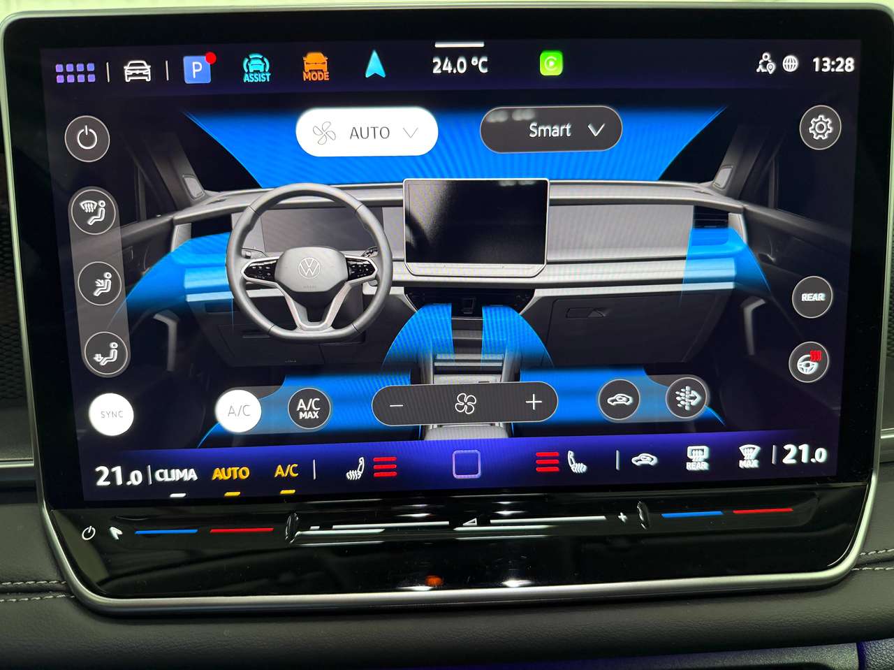 Volkswagen Tayron Tayron 1.5 eTSI ACT Life 7pl. DSG 360°CAM*TREKH*IQ LIGHT*TRAVEL ASS*BLIS*ACC*CARPLAY*DAB*NAVI*AC3ZONE — foto 19 van 25