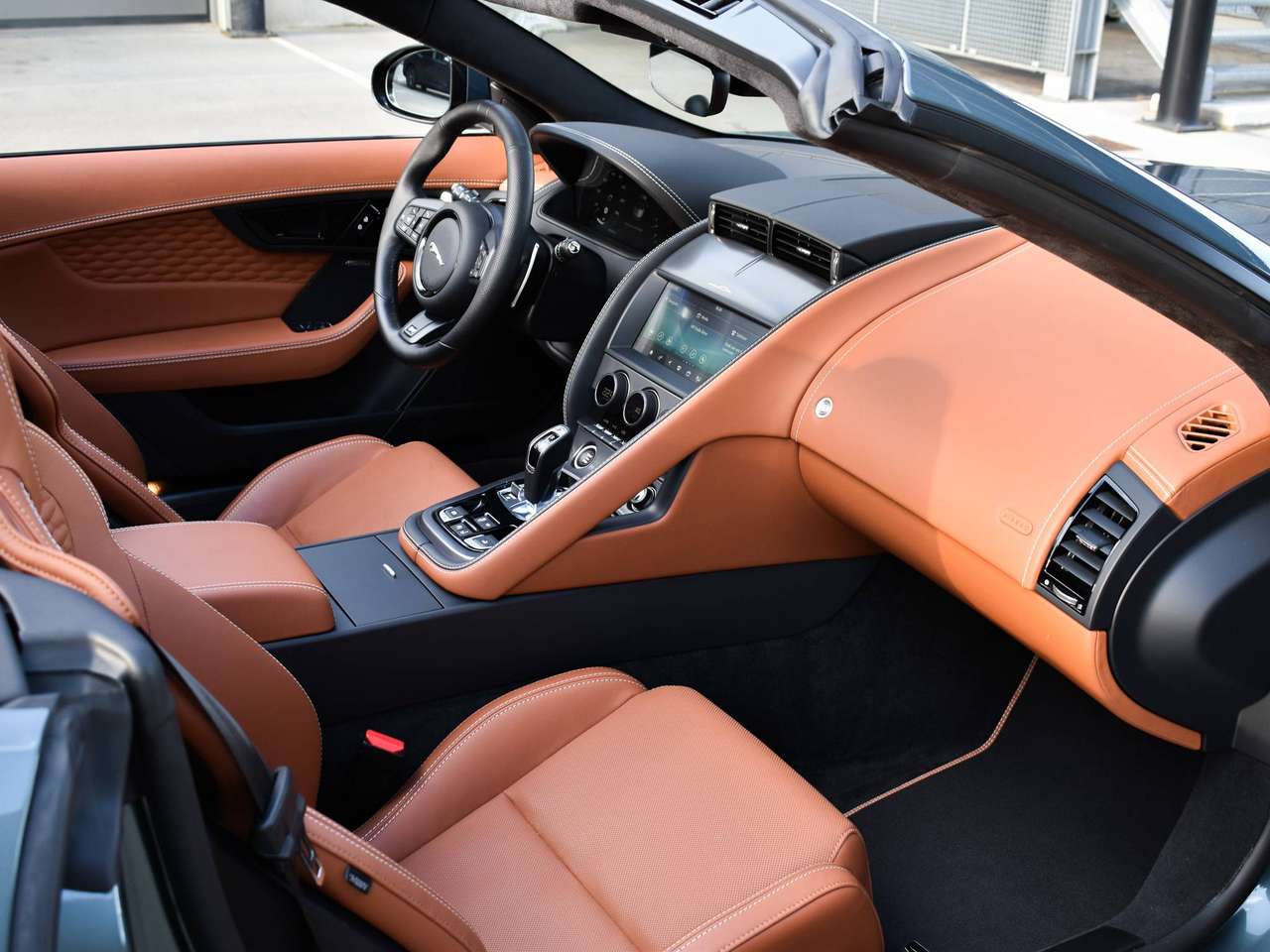 Jaguar F-Type 5.0 V8 R Cabriolet AWD P575 / Giola Green / Black Pack / FULL — foto 18 van 25