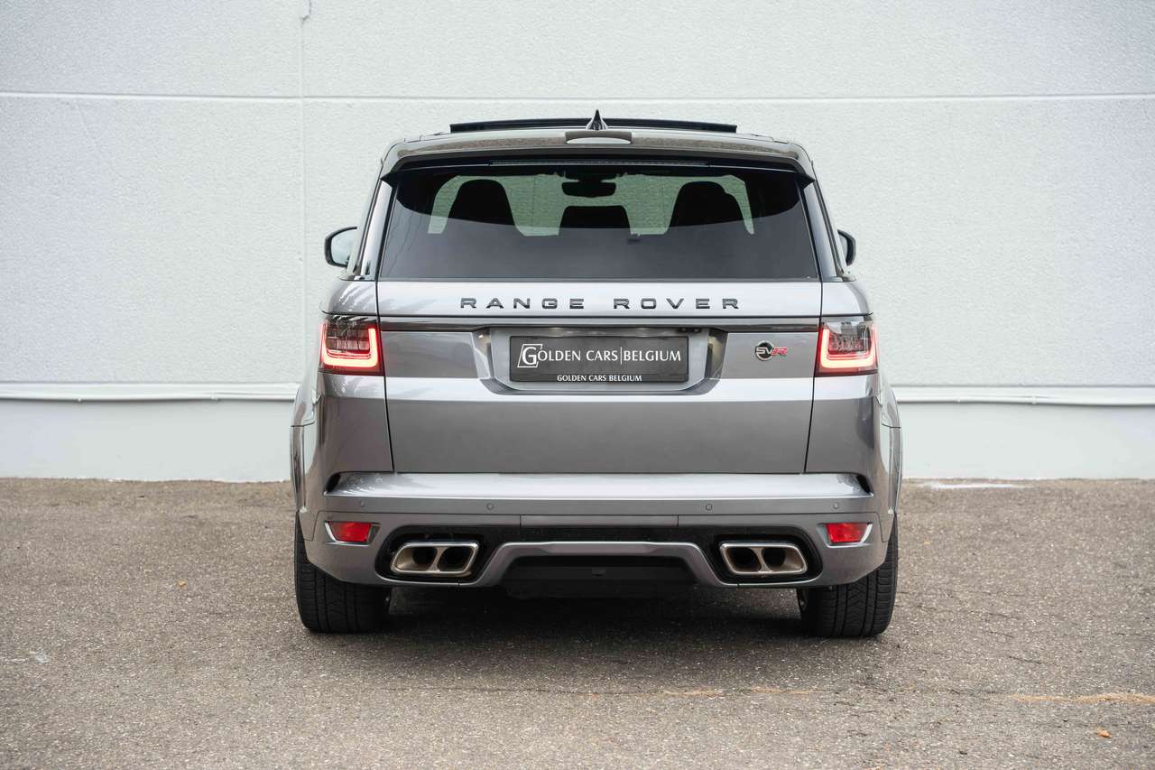 Land Rover Range Rover Sport V8 SVR Carbon Edition LED/PANO/LICHTEVRACHT/MERIDIAN/LUCHTV./ACC/AMBIENTE/TREKHAAK — foto 7 van 25