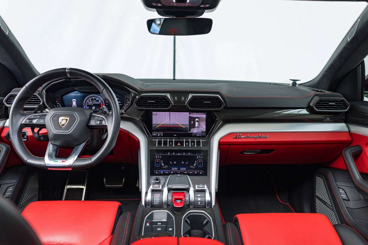 Lamborghini Urus 4.0 BITURBO V8|LUKAKU FIRST OWNER|NIGHT VISION|360°|BANG&OLUFSEN|MASSAGE|HEAD-UP|ZETELVERW.+KOELING|CARBON|REAR WHEEL ST. — foto 20 van 25