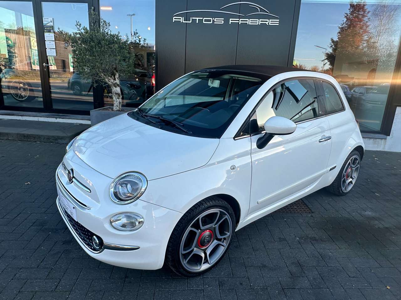 Fiat 500C 1.0i Cabrio Leder Airco Abarth Alu 16" 20000km