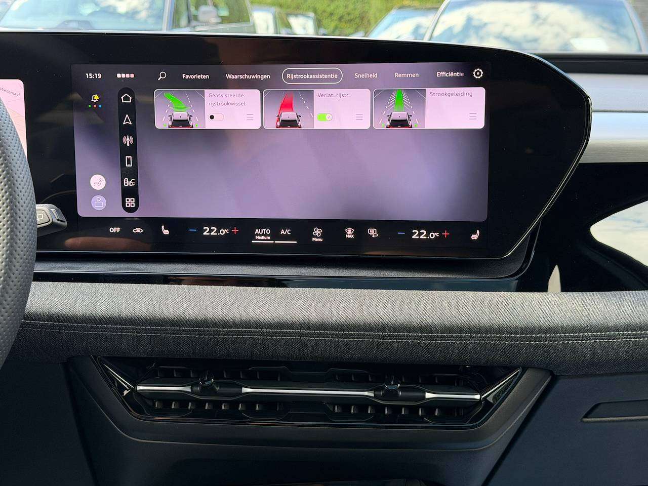 Audi Q6 e-tron 100 kWh PERFORMANCE S LINE EDITION TREKHAAK PANORAMA 360° CAM MEMORY SEATS — foto 13 van 15