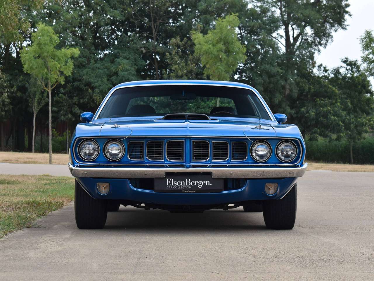 Plymouth Cuda 440-6 / B5 True Blue Metallic / Top Condition — foto 7 van 25