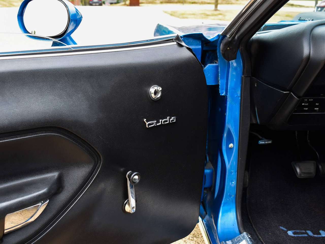 Plymouth Cuda 440-6 / B5 True Blue Metallic / Top Condition — foto 10 van 25