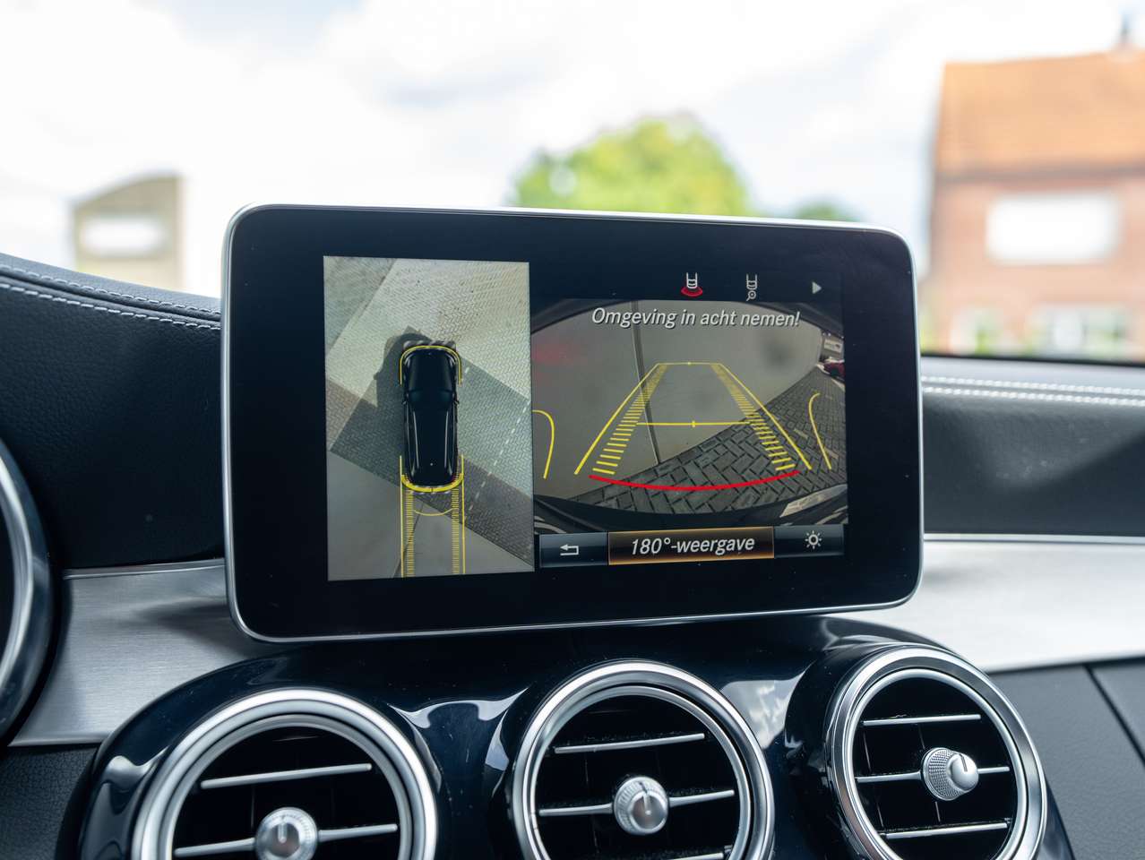 Mercedes-Benz C 63 AMG C 63 AMG S -LICHTE VRACHT/PANO/BURMESTER/HEAD-UP/KEYLESS/360 CAMERA — foto 18 van 25