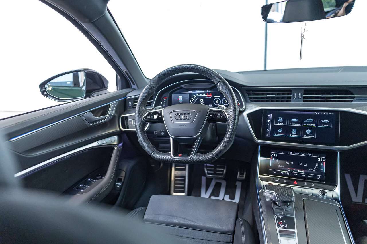 Audi RS6 GARANTIE|CARBON|ALCANTARA|KEYLESS|ZETELVERW.|SFEERVERL.|HEAD-UP|LUCHTVERING|ACC|LA| — foto 21 van 25