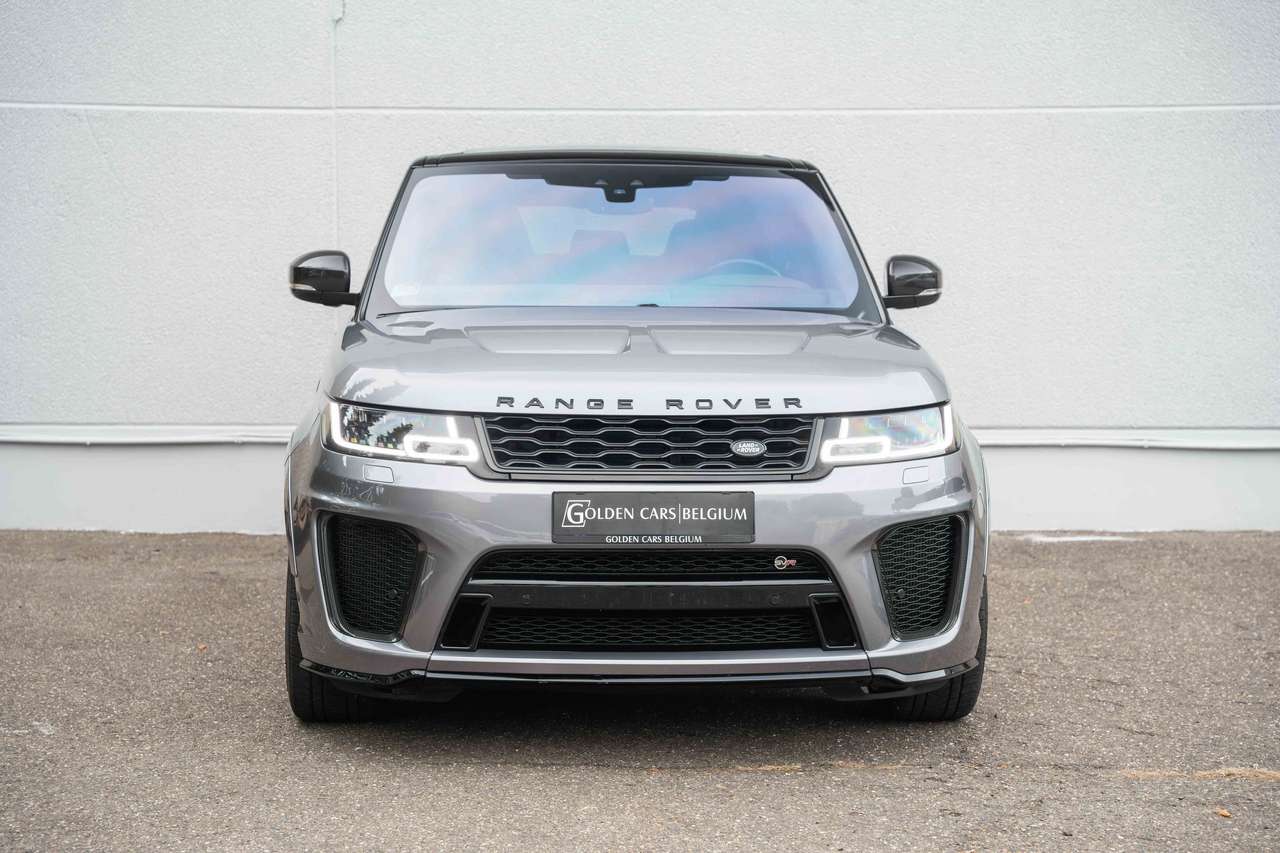 Land Rover Range Rover Sport V8 SVR Carbon Edition LED/PANO/LICHTEVRACHT/MERIDIAN/LUCHTV./ACC/AMBIENTE/TREKHAAK — foto 3 van 25