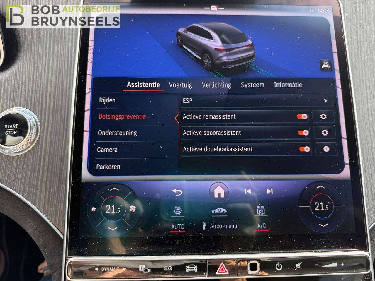 Mercedes-Benz EQE SUV SUV Amg line – Nightpakket – 360°camera – distronic – Trekhaak – Panodak — foto 19 van 25
