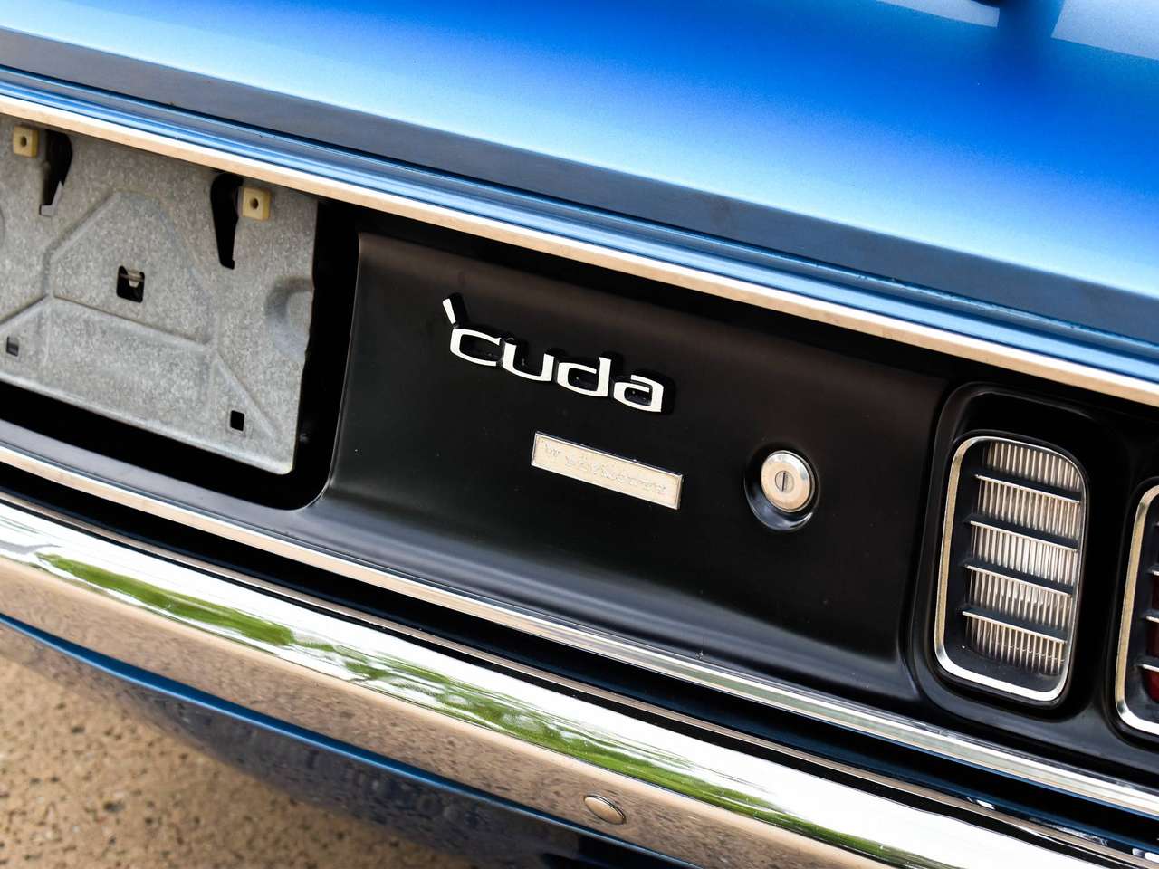 Plymouth Cuda 440-6 / B5 True Blue Metallic / Top Condition — foto 18 van 25