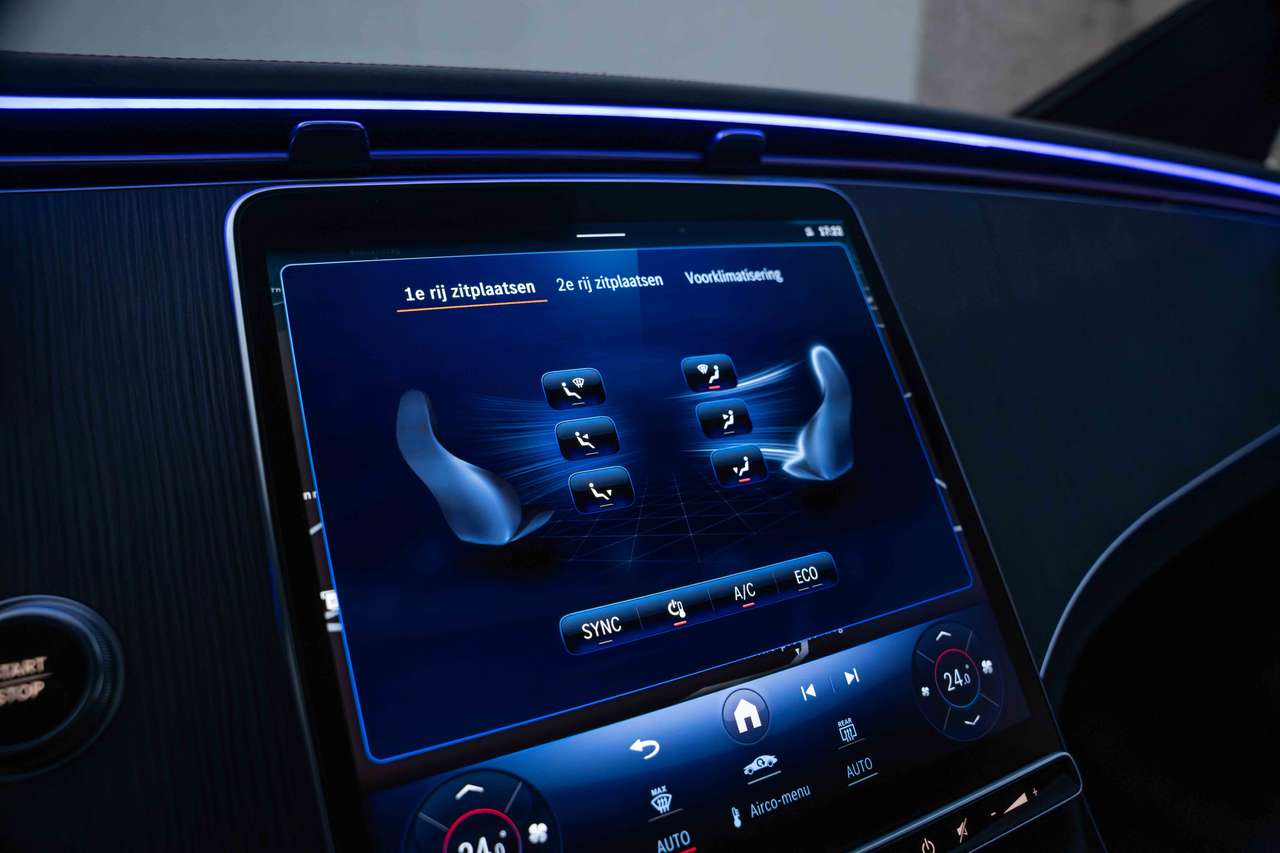 Mercedes-Benz EQE 350 4M AMG SOH98%/PANO/DIGILED/AIRMATIC/BURMESTER/360° — foto 24 van 25