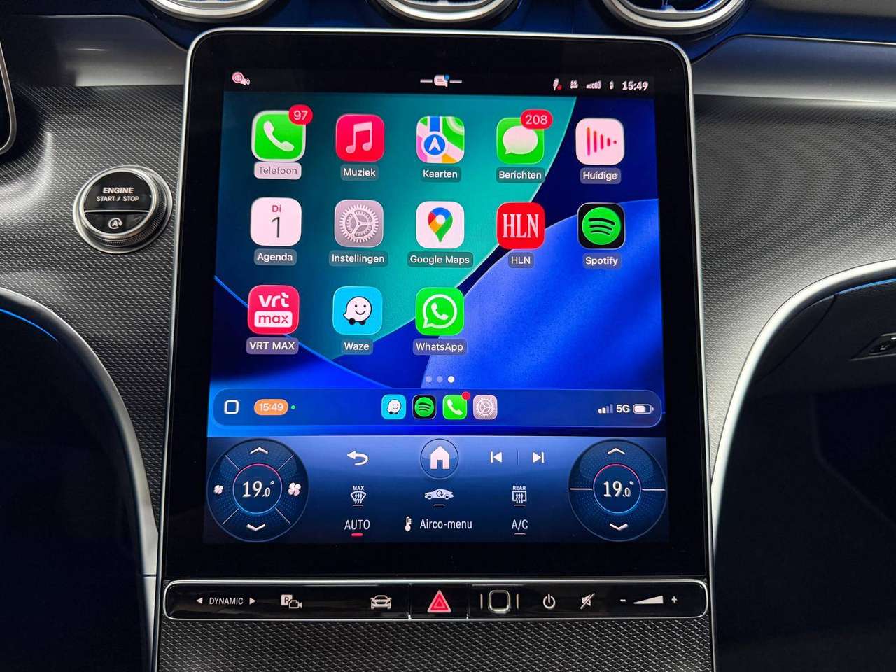 Mercedes-Benz C 180 T Break AMG Line MEMORY*CARPLAY*360CAMERA*TREKHAAK*PANO*ACC*TREKHAAK — foto 18 van 25