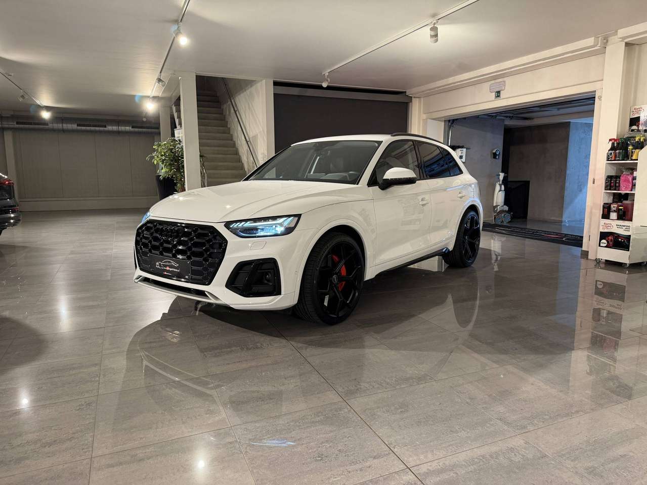 Audi Q5 408PK PLUG IN HYBRIDE * S-LINE * MATRIX * TREKHAAK * LEDER * CAR PLAY * 22" RS * FULL BLACK PACK *  VIRTUAL COCKPIT * — foto 16 van 25