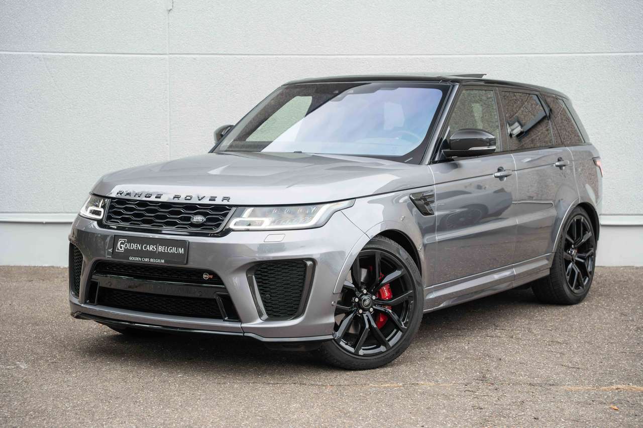 Land Rover Range Rover Sport V8 SVR Carbon Edition LED/PANO/LICHTEVRACHT/MERIDIAN/LUCHTV./ACC/AMBIENTE/TREKHAAK — foto 4 van 25