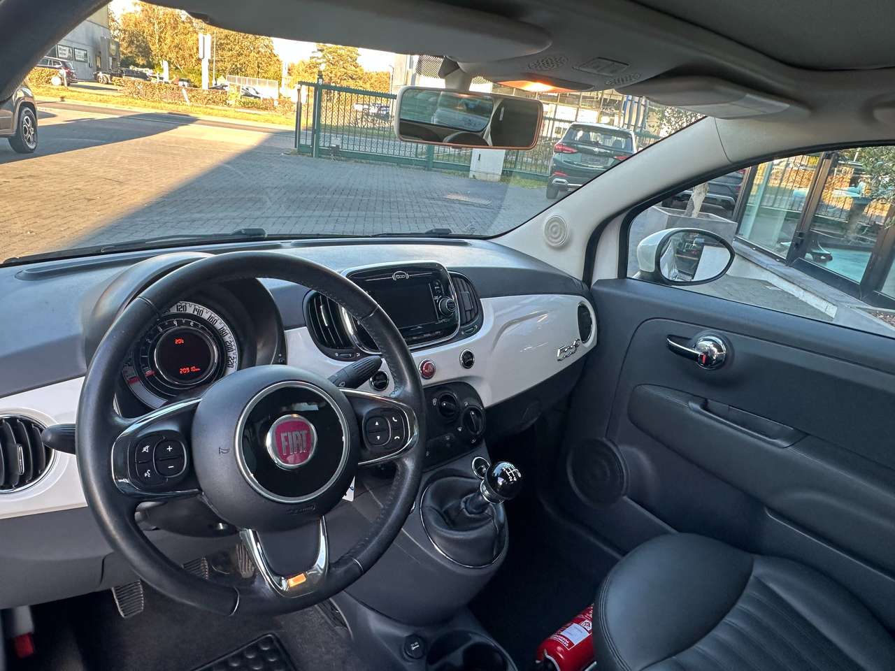 Fiat 500C 1.0i Cabrio Leder Airco Abarth Alu 16" 20000km — foto 13 van 20