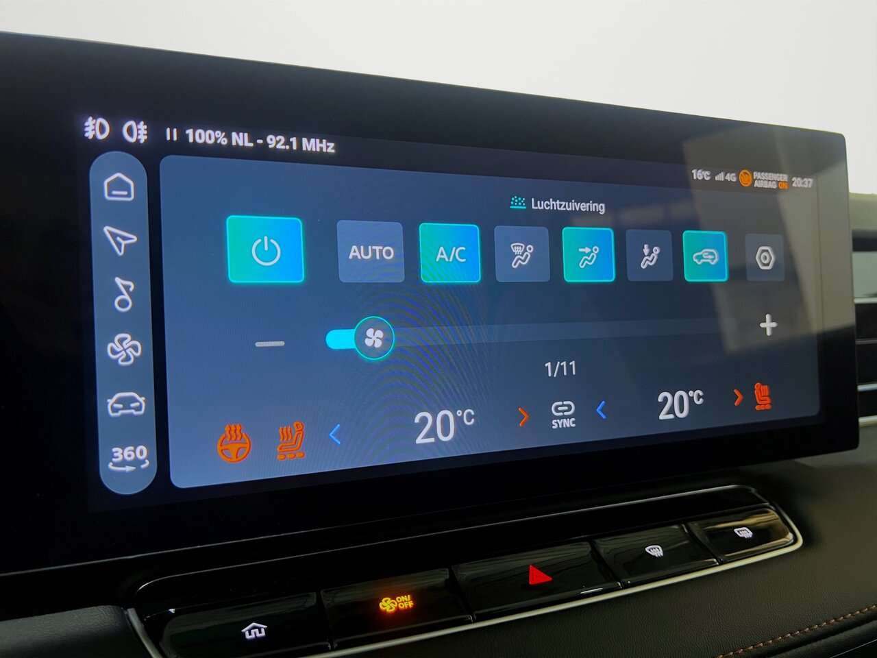 MG HS Hybrid+ 1.5 LEDER/NAVI/LED / 360° — foto 11 van 24