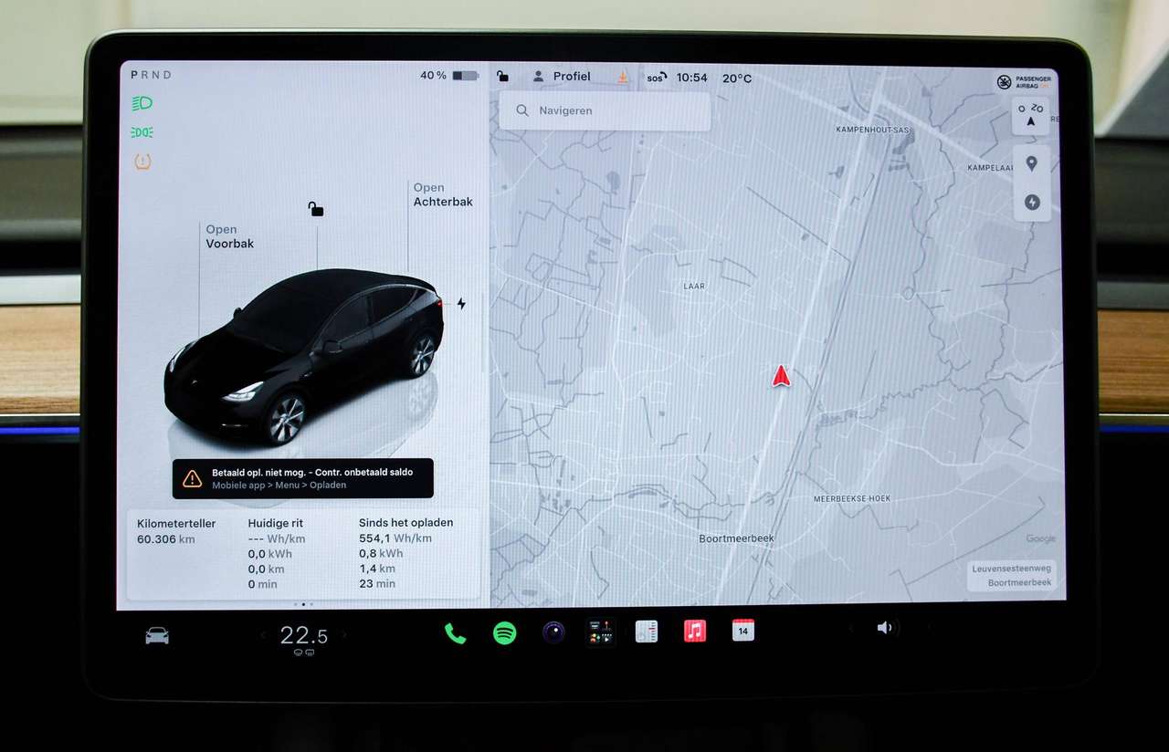 Tesla Model Y Model Y Standard Range - NAVIGATIE / PANORAMISCH DAK / CAMERA / ACC / BLIS / PDC — foto 9 van 17