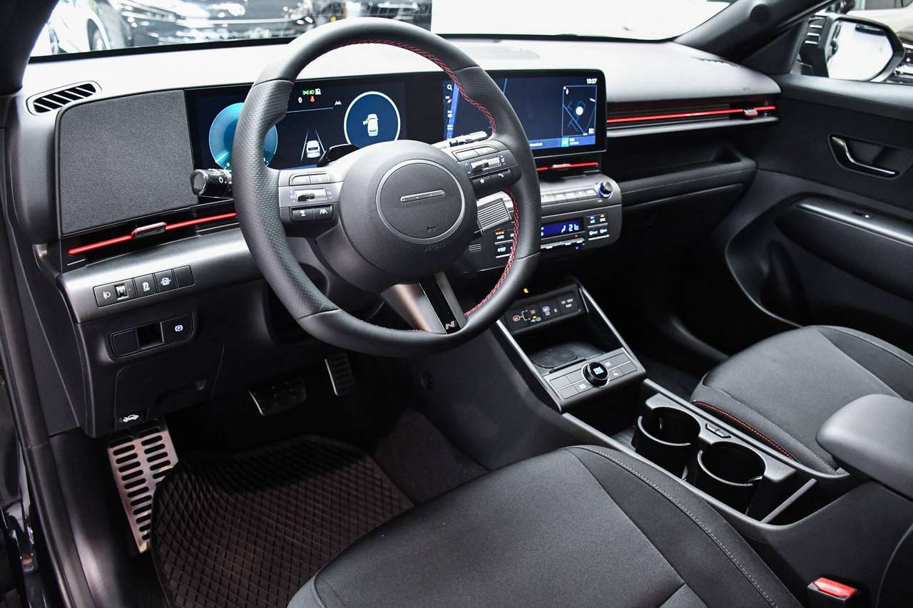 Hyundai KONA Kona HEV 1.6 GDi Feel N-Line DCT - NAVIGATIE / CAMERA / SMARTLINK / ACC / BLIS / PDC — foto 8 van 21